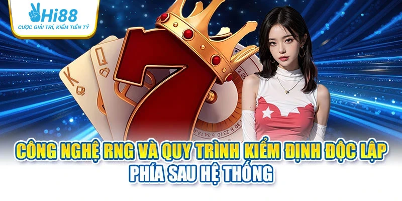 Công nghệ RNG và quy trình kiểm định độc lập phía sau hệ thống