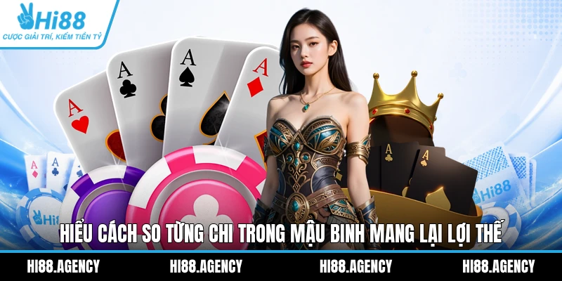 Hiểu cách so từng chi trong Mậu Binh mang lại lợi thế